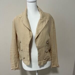 L’ Agence Linen Blazer. Size S. Pristine Condition.